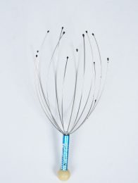 Wooden head massage instrument