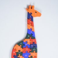 Wooden puzzle match toys