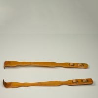 Wooden back bone massage instrument