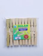 Bamboo wooden dress clip