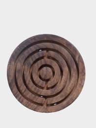 Wooden brain concentration ball game round model