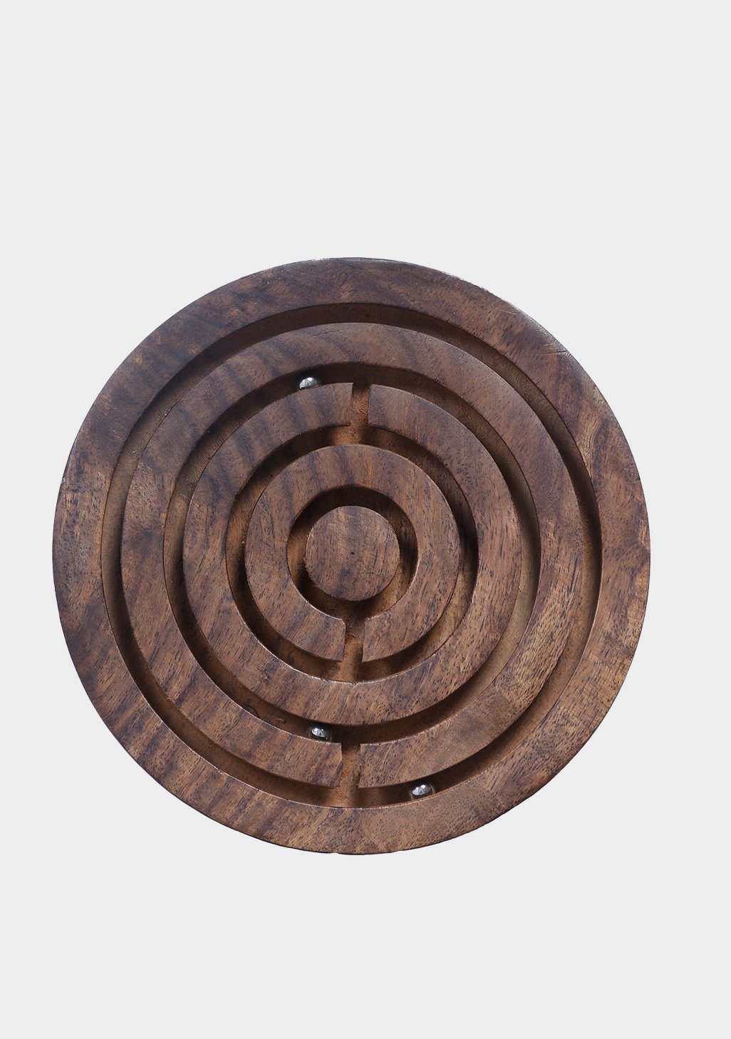 Wooden brain concentration ball game round model