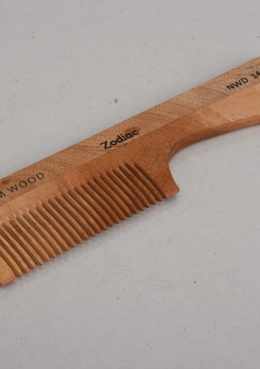 Neem wood comb rack model with handle