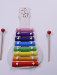 Wooden xylophone music instrument medium