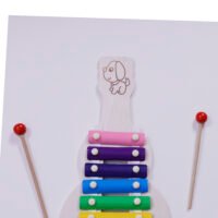 Wooden xylophone music instrument large