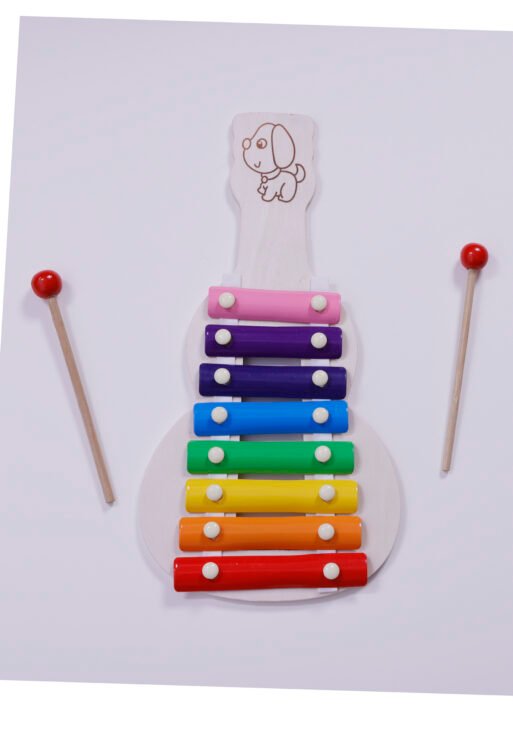 Wooden xylophone music instrument large