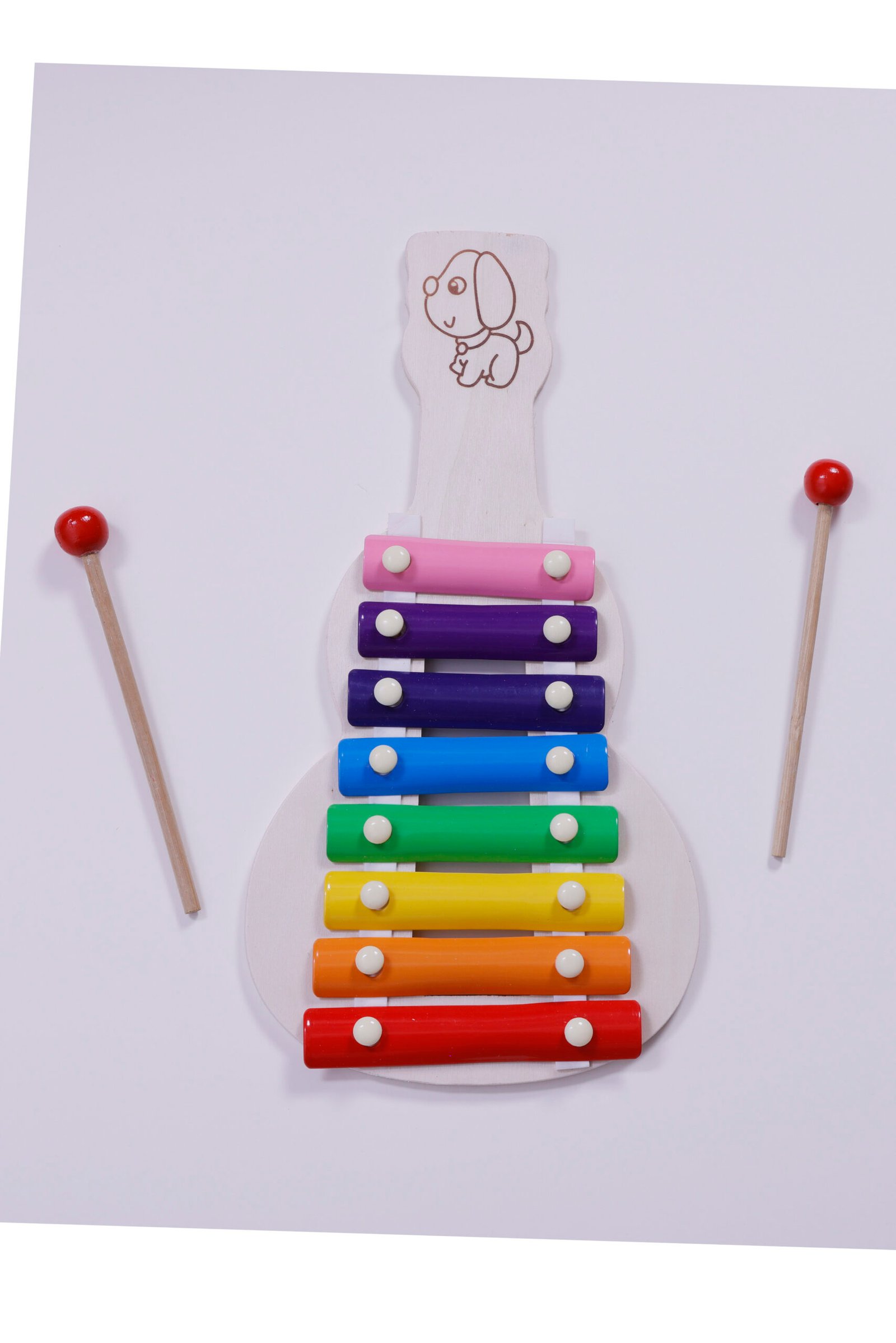 Wooden xylophone music instrument large