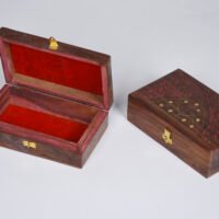 Wooden medium jewel box