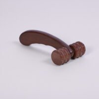 Wooden handle body massage  two roller