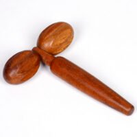 Wooden neck massage instrument