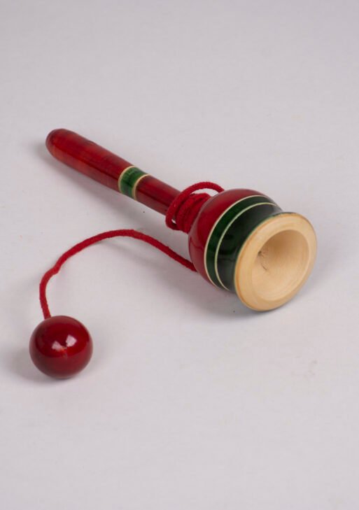 Wooden cup and ball