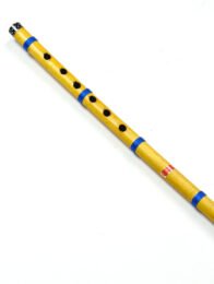 Wooden bamboo flute