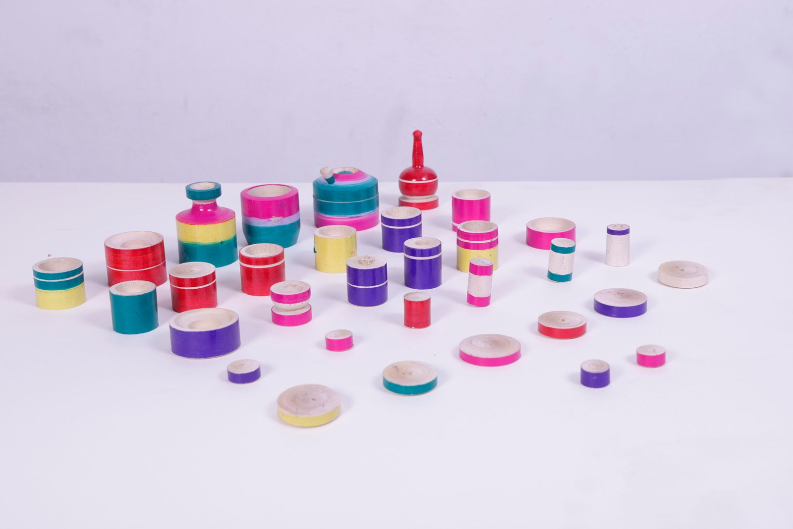 Wooden choppu set toys (pack of 30)