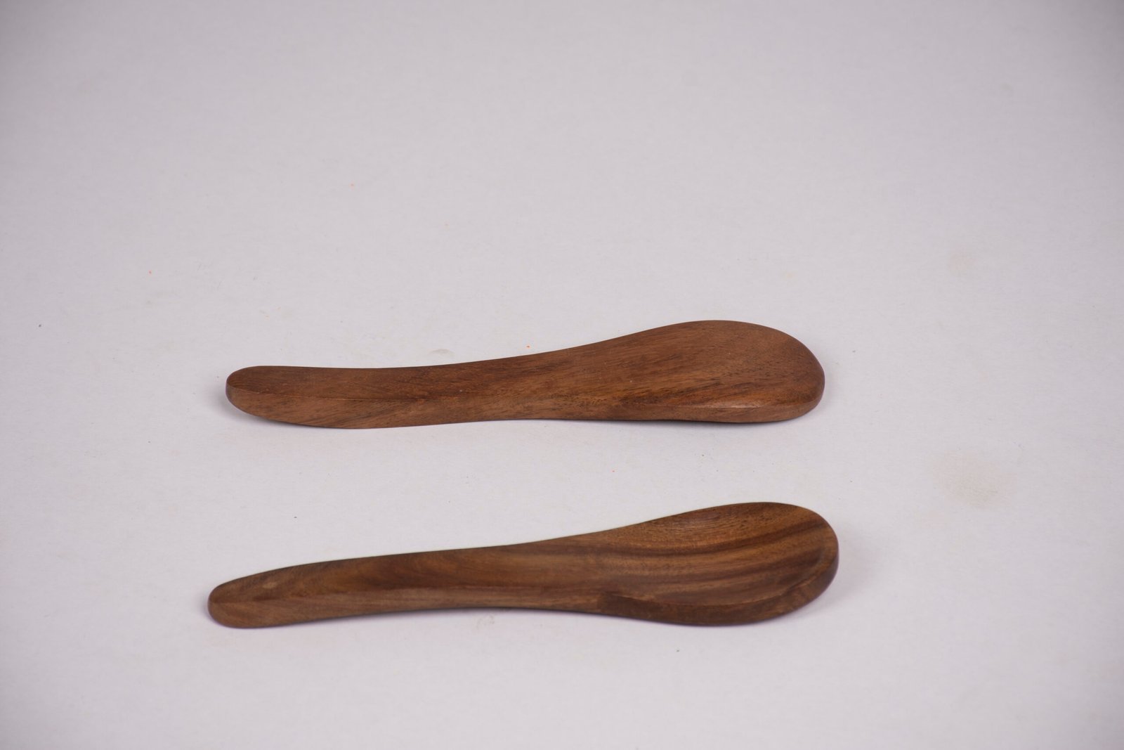 Wooden long spoon