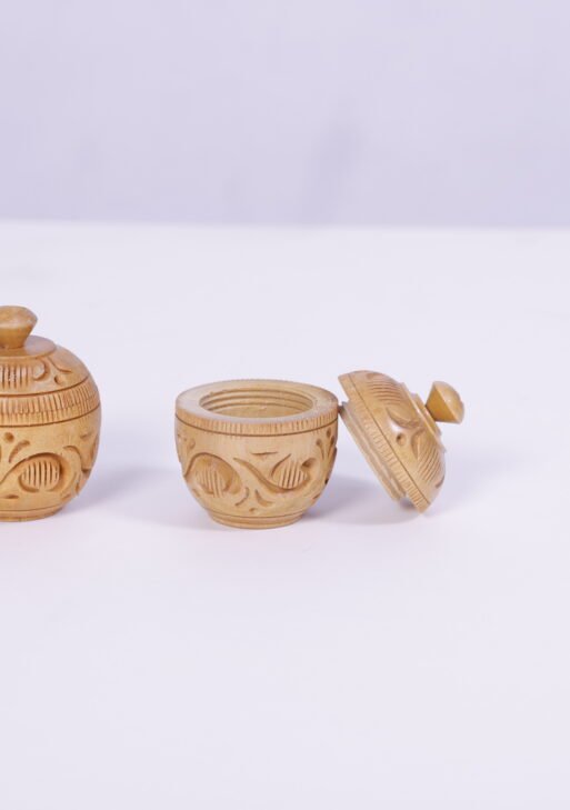 Wooden kungumam box
