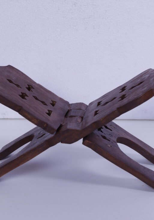 Wooden book stand