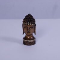 Wooden buddha statue