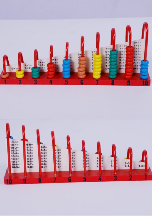 Wooden abacus play kit