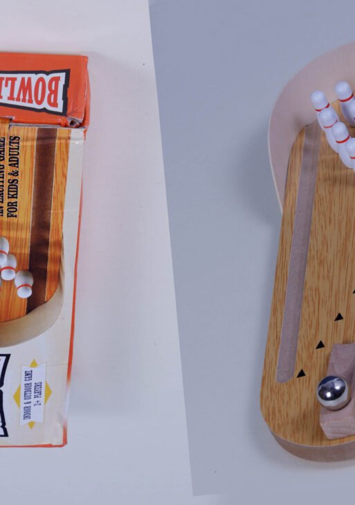 Wooden Concentration Bowling Game