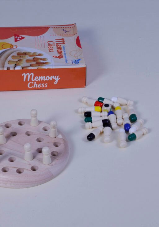 Wooden Memory Chess Board