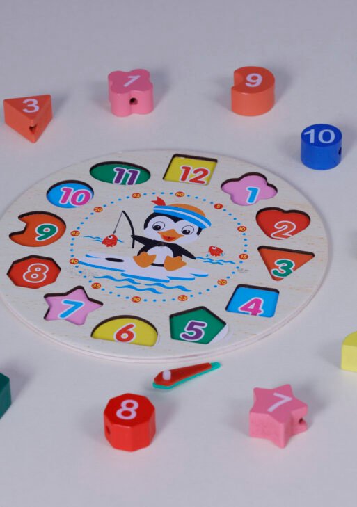 Wooden Timetable Education Toys