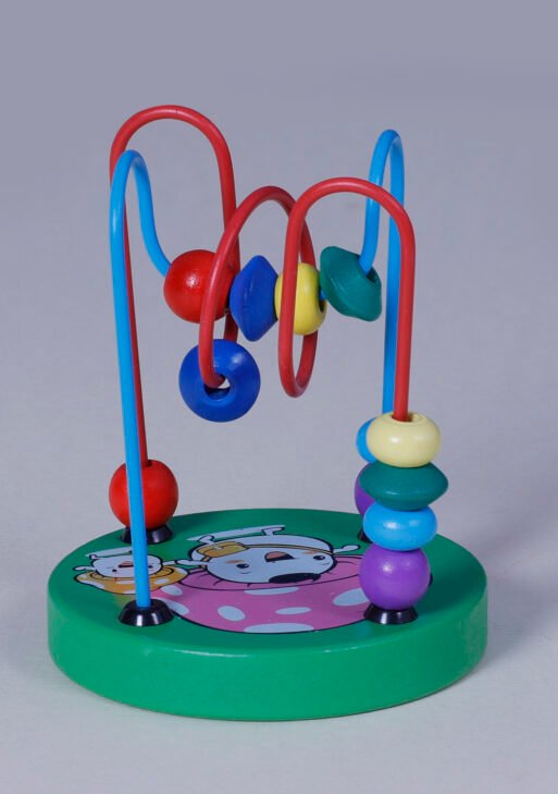 Wooden Mini Beeds Maze Toys