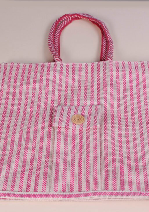 Extra Large Pocket Jute Bag