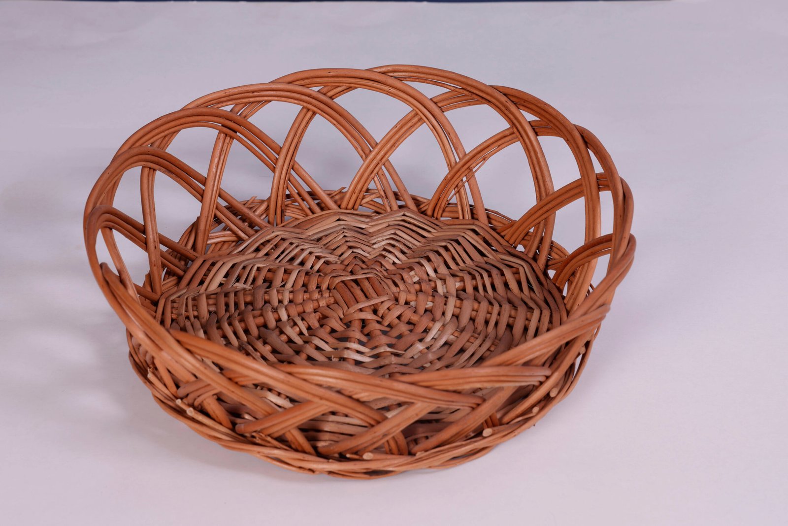 Rattan Round Design Fruits Basket