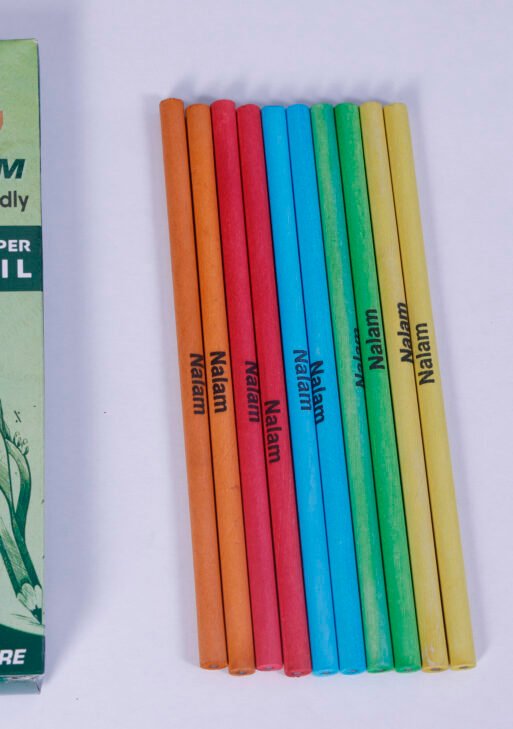 Color Paper Pencil ( Pack Of 10 )