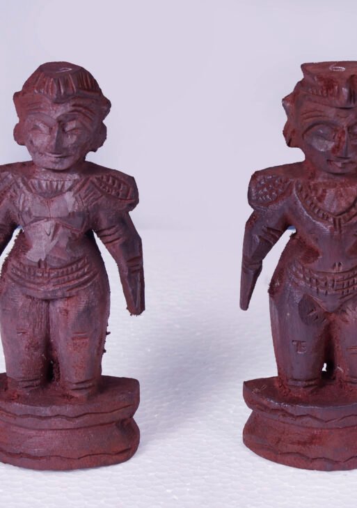 WOODEN MARAPPACHI STATUE