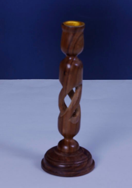 Wooden Medium Candle Stand