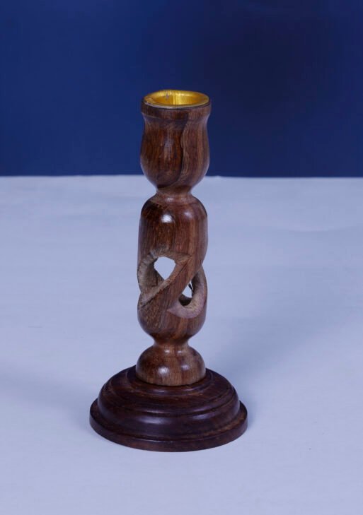 Wooden Mini Candle Stand