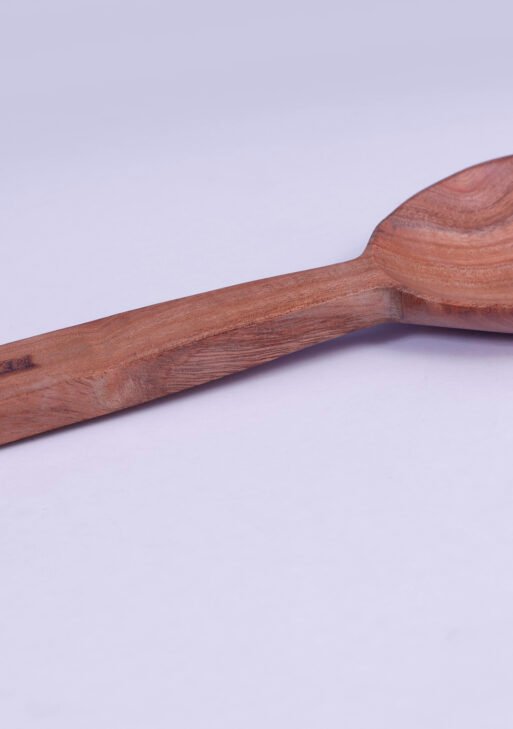 Neem Wood Round Serve Ladle