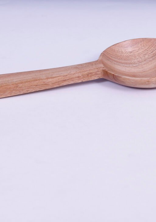 Seashame Wood Round Serve Ladle