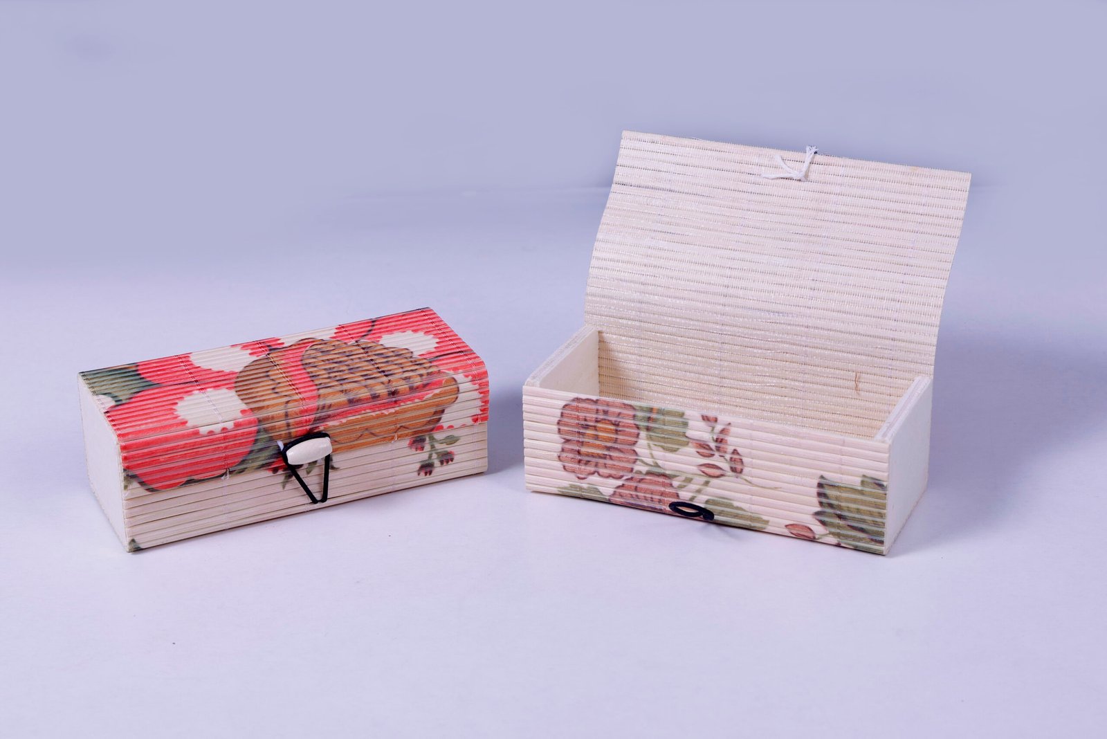 Bamboo stud And Ring Jewel Box