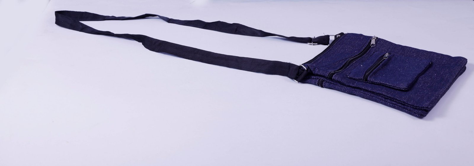 Shopping Jeans Clothe Bag With Four Zip