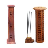 Wooden Oothupathi Stand With Standing Box