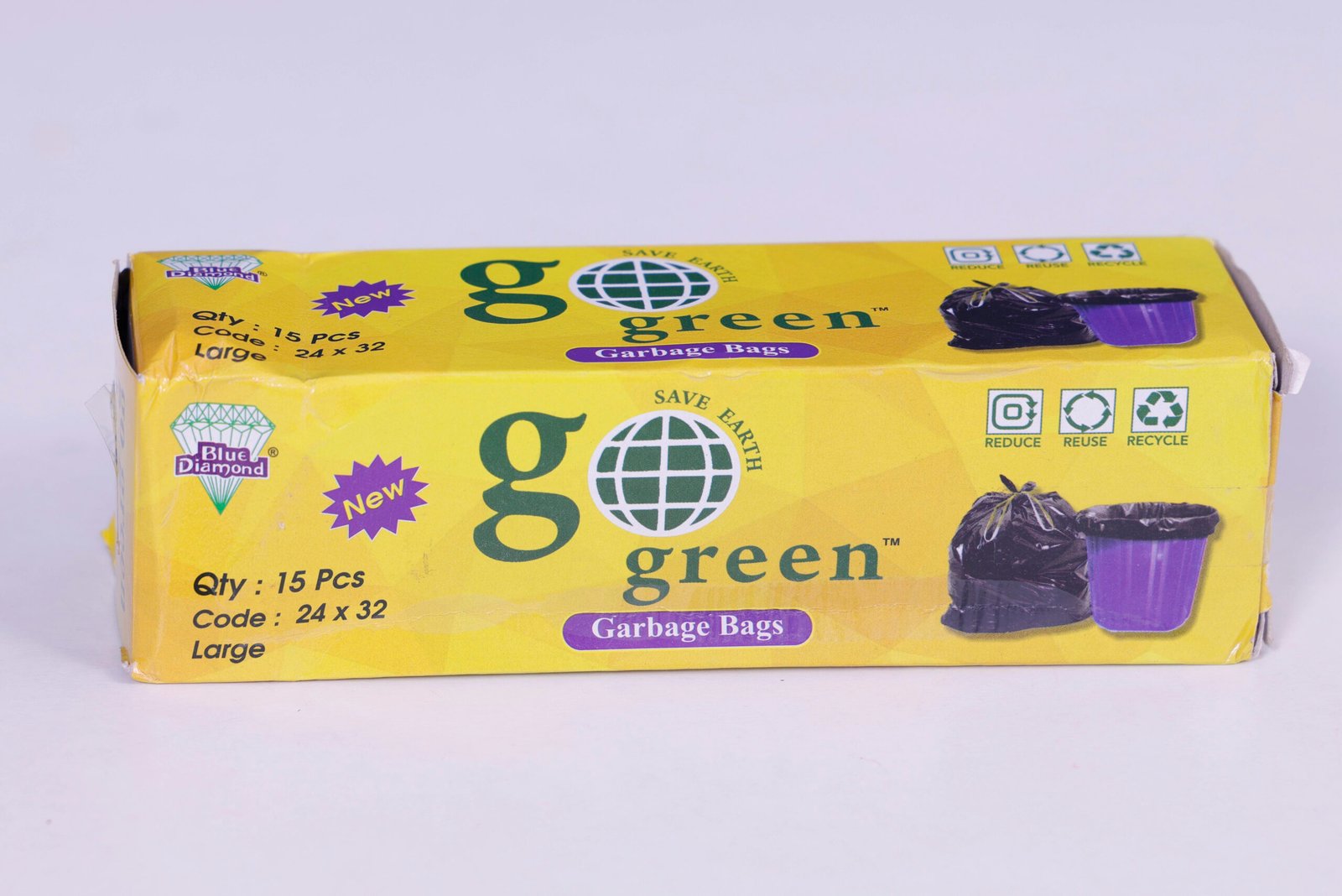 Dust Pin Go Green Cover Large Size