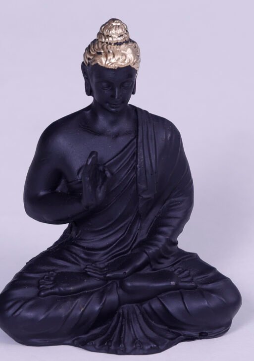 Black Stone  Small Buddha Statue