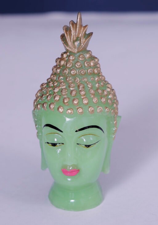 Green Gold Buddha Statue