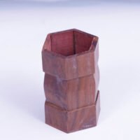 Wooden Diamond Pen Stand