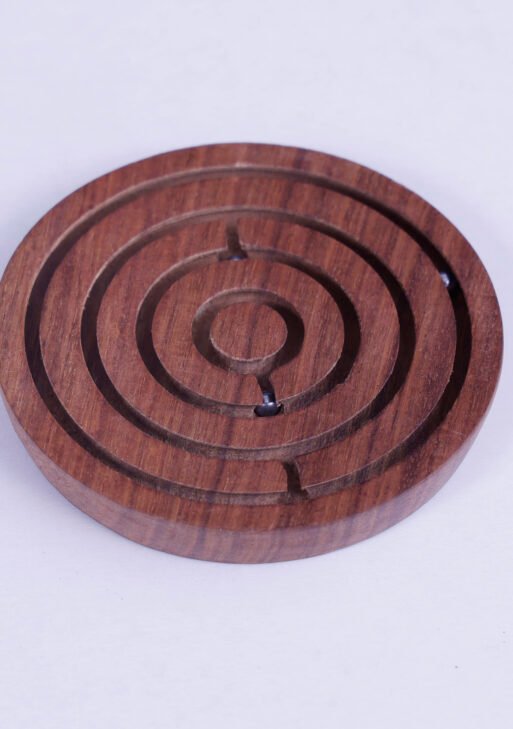 Wooden Brain Concentration Ball Game Small