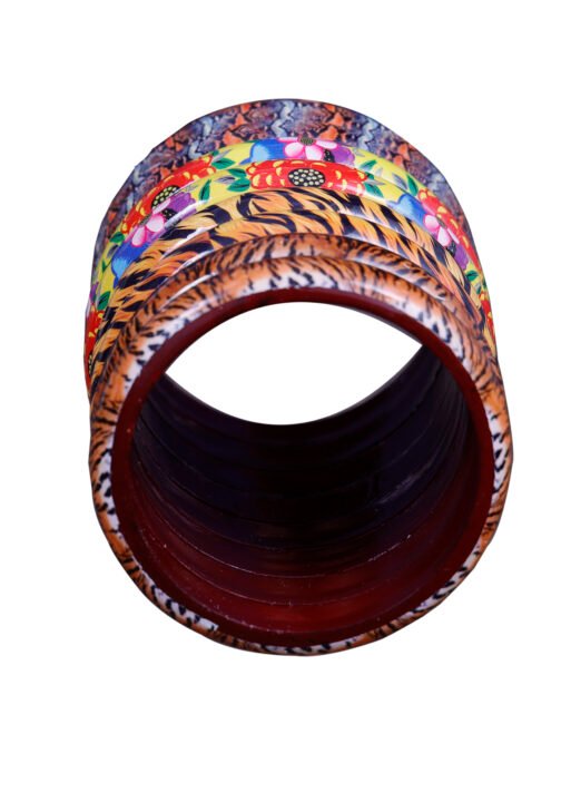 Wooden Color Wide Bangles
