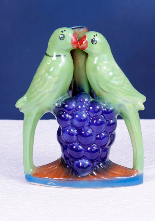 Ceramic Parrot Statue
