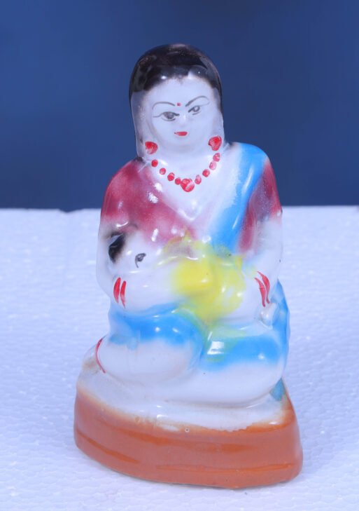 CERAMIC MOTHER WITH KIDS