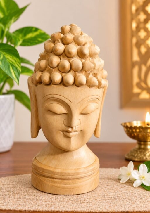 WOODEN SANDLE MINI BUDDHA