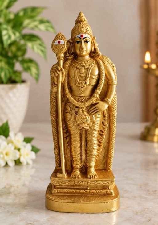 STONE MALESIA MURUGAN LARGE STATUE