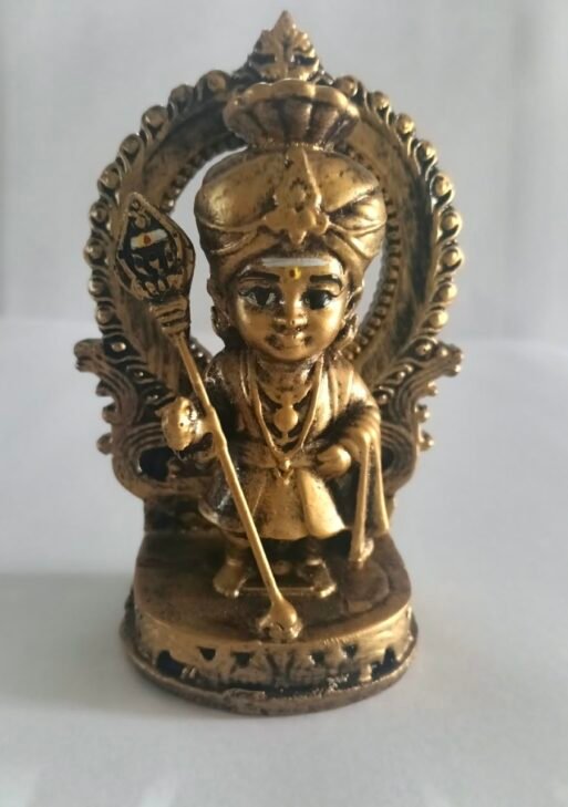 STONE ANTIQUE BABY MURUGAN STATUE