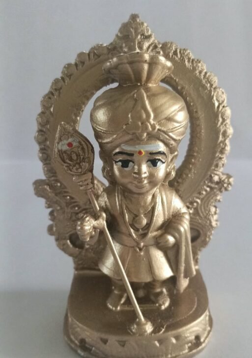 STONE GOLD BABY MURUGAN STATUE