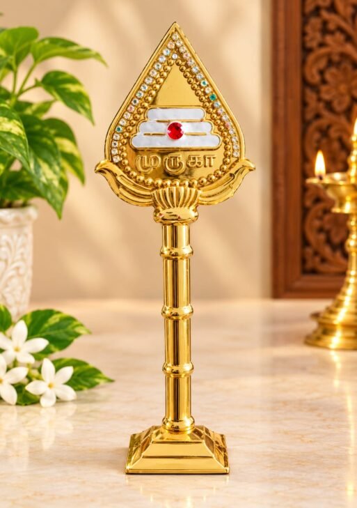 GOLD METAL LARGE VEL STATUE